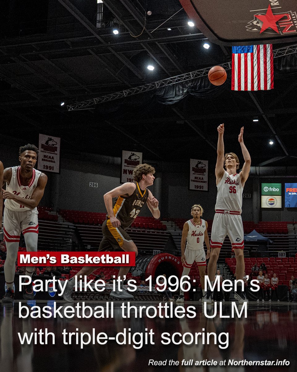 NIU men’s basketball won 102-82 against University of Louisiana at Monroe on Monday. The Huskies finished the game against the Warkawks with double figures.

Learn more in the full article.
northernstar.info/129752/sports/…