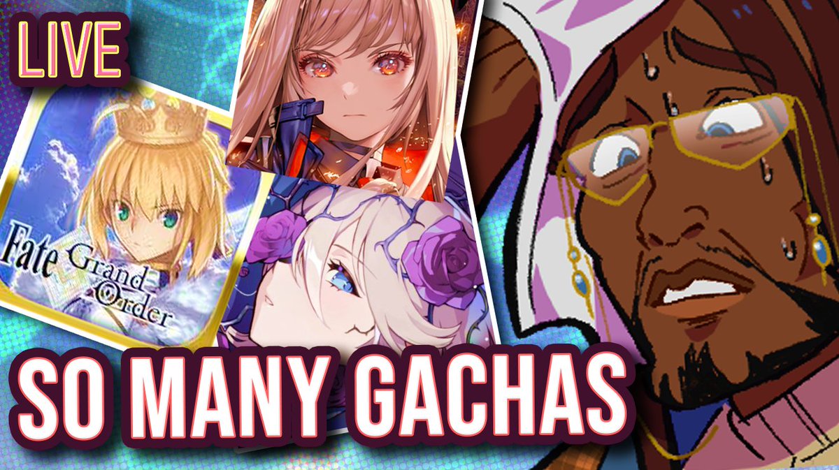 ChaldeaGurus's tweet photo. Streaming FGO and other Gachas @ 8:30 PM EST!
See ya'll there!
LINK HERE➡️https://t.co/zXGlqc3j7x https://t.co/ZxSB0DeMBe