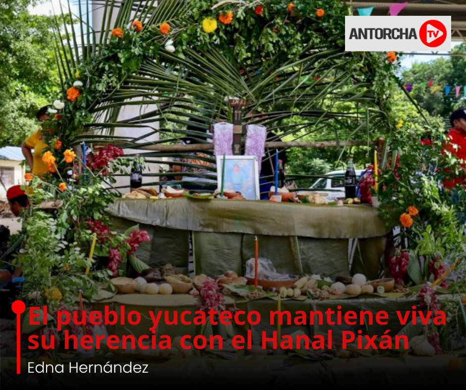 Antorchatv's tweet image. 🏵️El pueblo yucateco demuestra que, pese a las adversidades, sus costumbres siguen vivas a pesar del intento de avasallarla e imponer la cultura extranjera.
👉 tinyurl.com/26ad2n8s 
#Yucatán #DíaDeMuertos #PuebloMaya #tradiciones