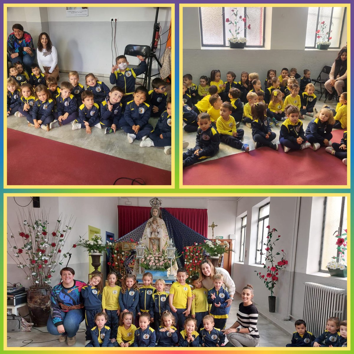 EpiscopalEku's tweet photo. Oración de la mañana de la Etapa de Infantil. ❤️
#JuntosenCamino https://t.co/TqFKS7Uqgx
