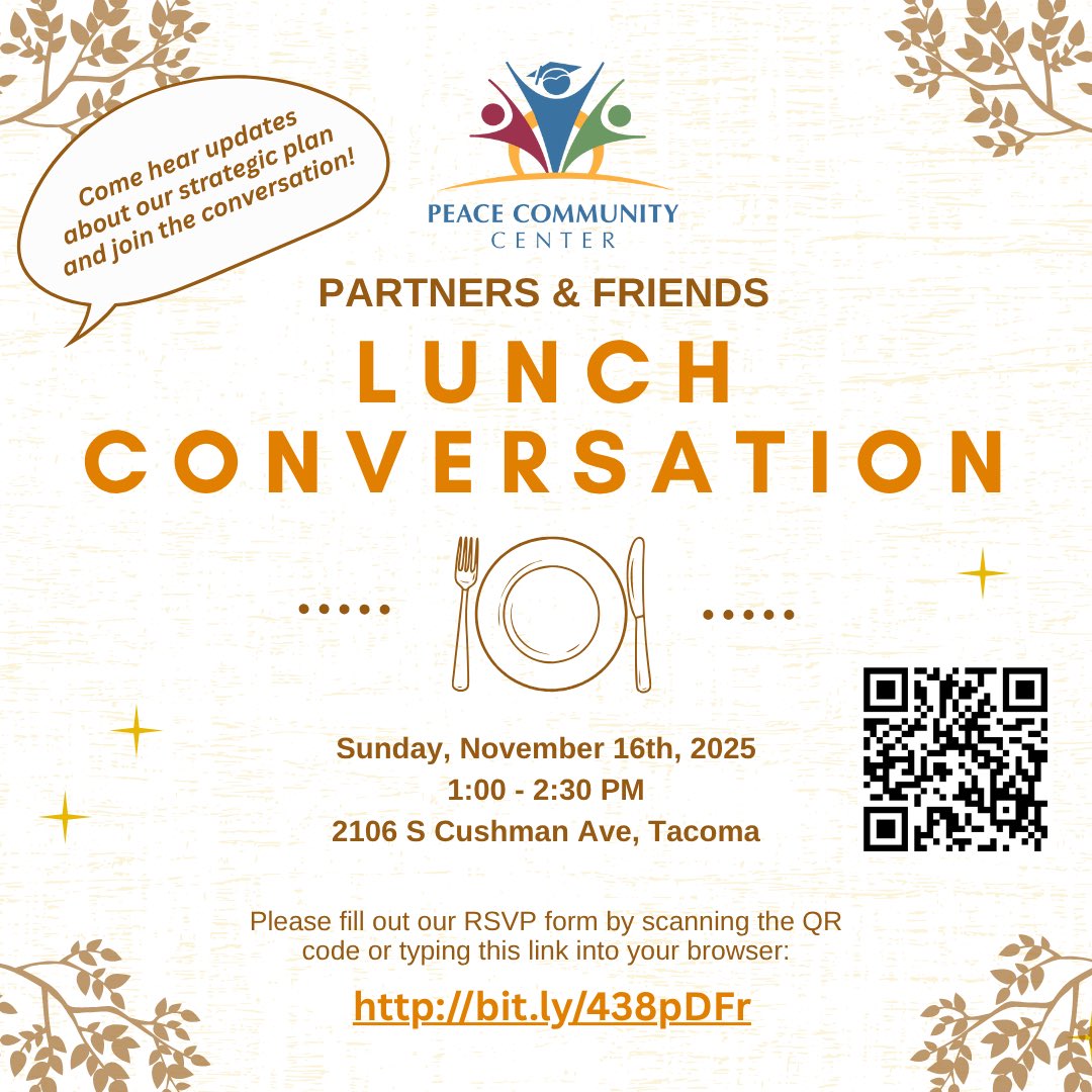 PCCTacoma's tweet photo. Hey! With our new strategic plan almost complete, PCC board of directors is hosting a lunch to share about our future direction and renewed commitments as part of our strategic planning process. Oh, and did we mention there's food? 😋 RSVP and join us November 16 at 1pm. https://t.co/muRDCgU4Cg