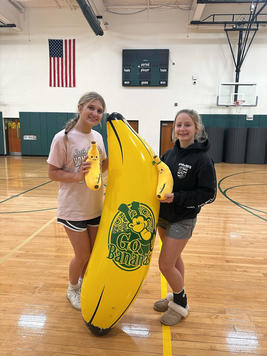 Top Banana Tuesday! Congratulations, Peyton and Olivia!