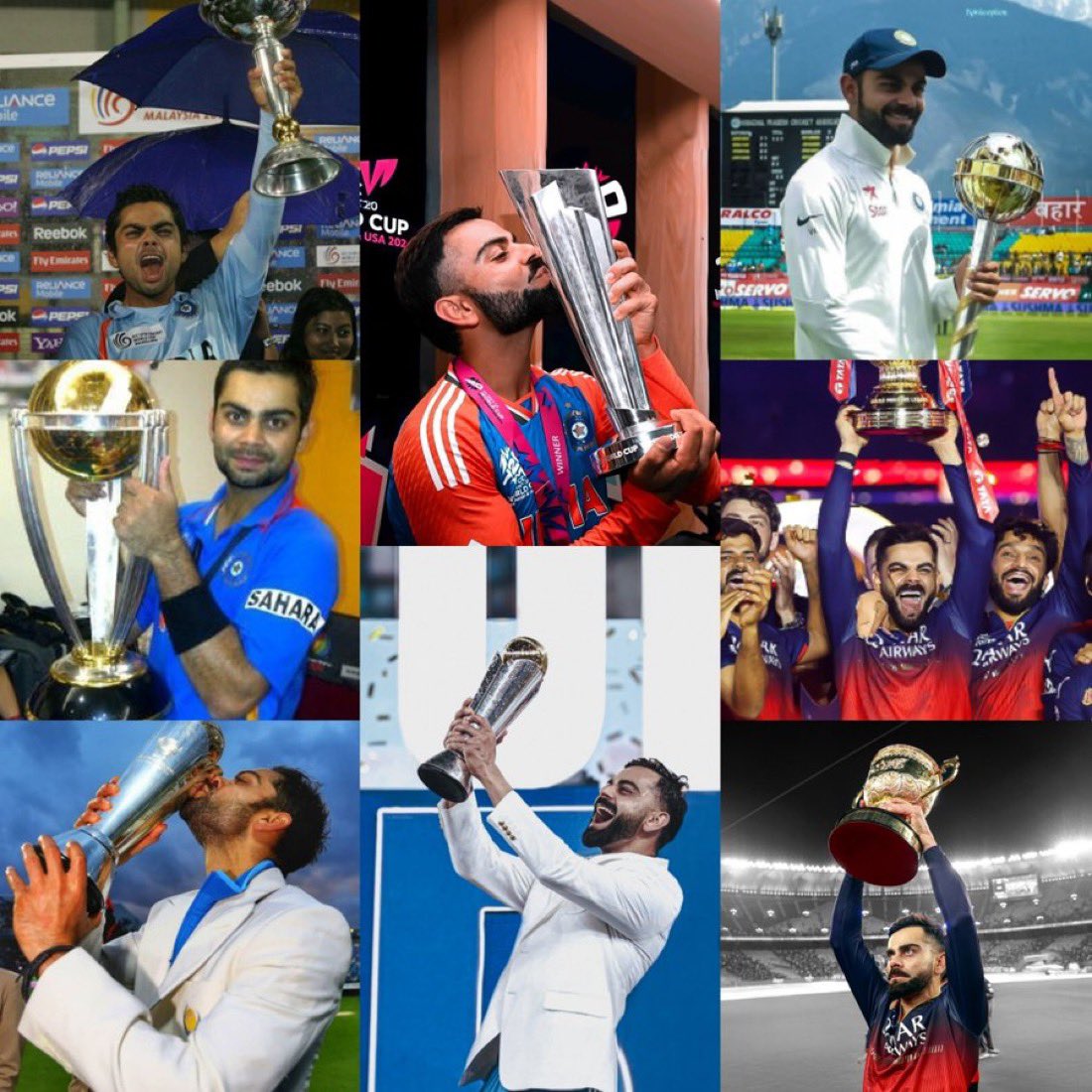 The trophy cabinet of the GOAT. #HappyBirthdayViratKohli.