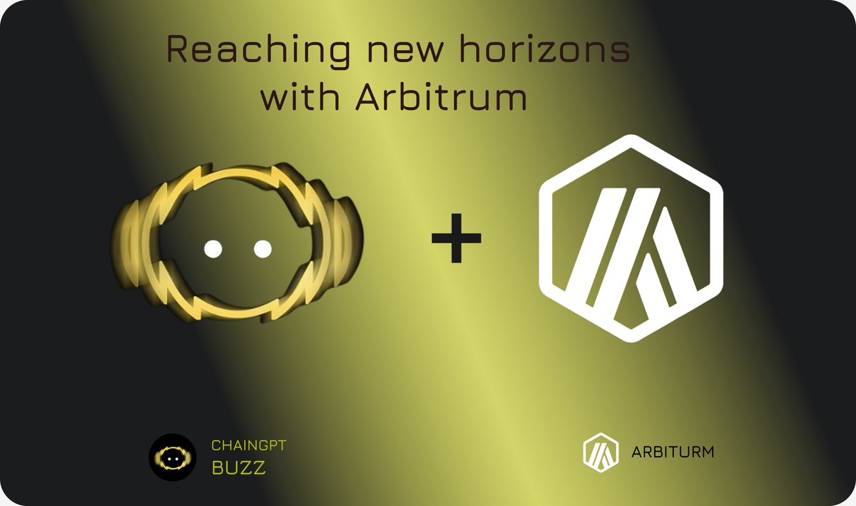 Web3_Princee's tweet image. HUGE NEWS! 
Projects built on @arbitrum can now launch directly on Buzz!

We&apos;re connecting to one of the most active ecosystems in Web3, bringing Buzzers extended access to:

✨ Broader liquidity⚡️ Faster scaling💎 New EPIC project opportunities
