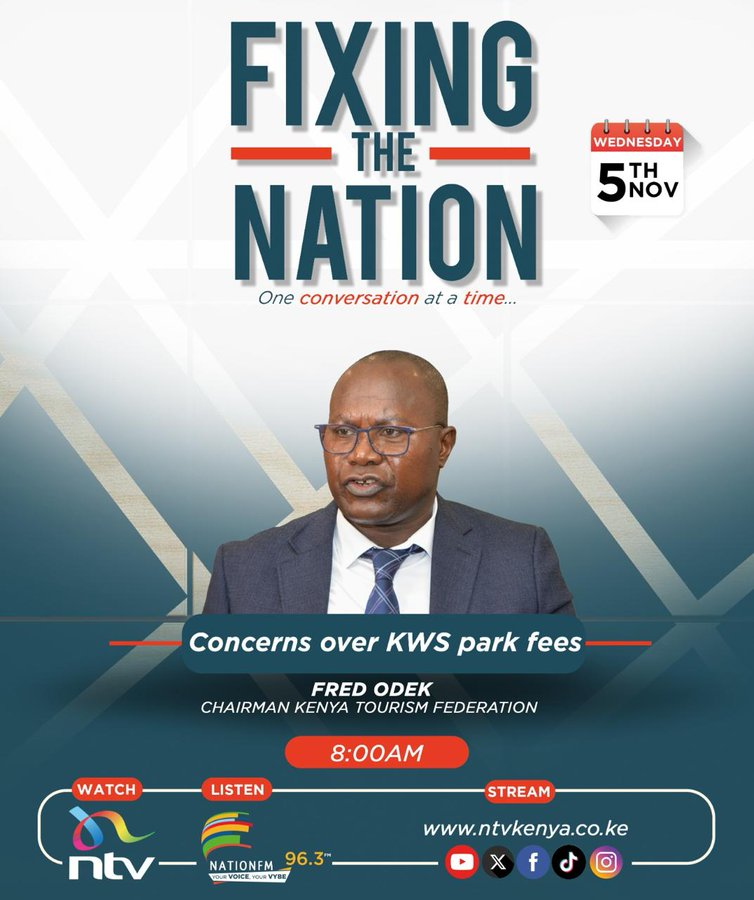 Tourism already pays park entry, conservation levies, licenses, and now gateways?

Enough is enough.
#AbolishKWSGatewayFees #FreeTheGate