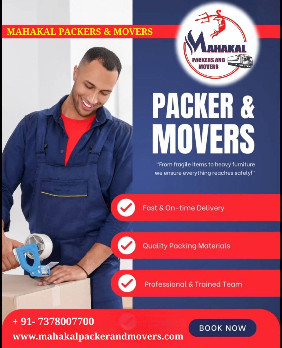 mahakal_packers's tweet image. We don&apos;t just move boxes

we move emotions!

Mahakal Packers and Movers - your trusted relocation partner.

Visit:- mahakalpackerandmovers.com

#MahakalPackersAndMovers
#Packingandmoving
#SmartShifting

#RelocationExperts
#SafeMove
 
#PackersAndMovers
#Houseshifting

#Hyderabad