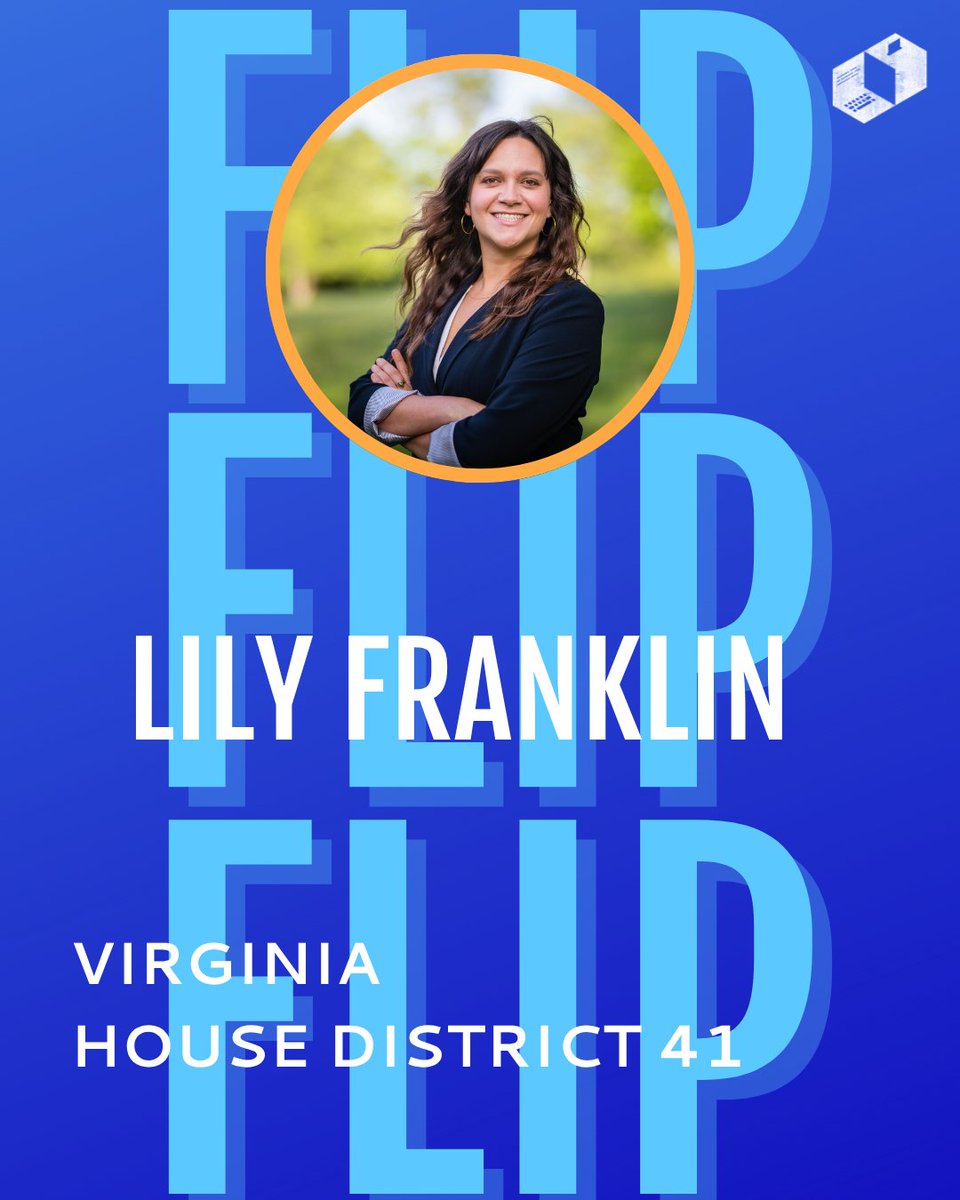 Tech4Campaigns's tweet image. 📷Flip Alert! Congrats to Lily Franklin for securing the Virginia House of Delegates seat for District 41. Can&apos;t wait to see all you do in 2026!