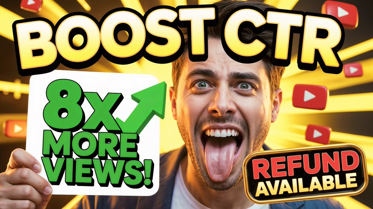 Need better YouTube thumbnails? 🎯
I create custom YouTube thumbnails on Fiverr with:
✅ 24h delivery
✅ Unlimited revisions
✅ Refund if not satisfied

Check my gig here 👇
[ fiverr.com/s/zWVbW13 ]

#YouTube #youtubethumbnail #Freelancer #Fiverr #thumbnail