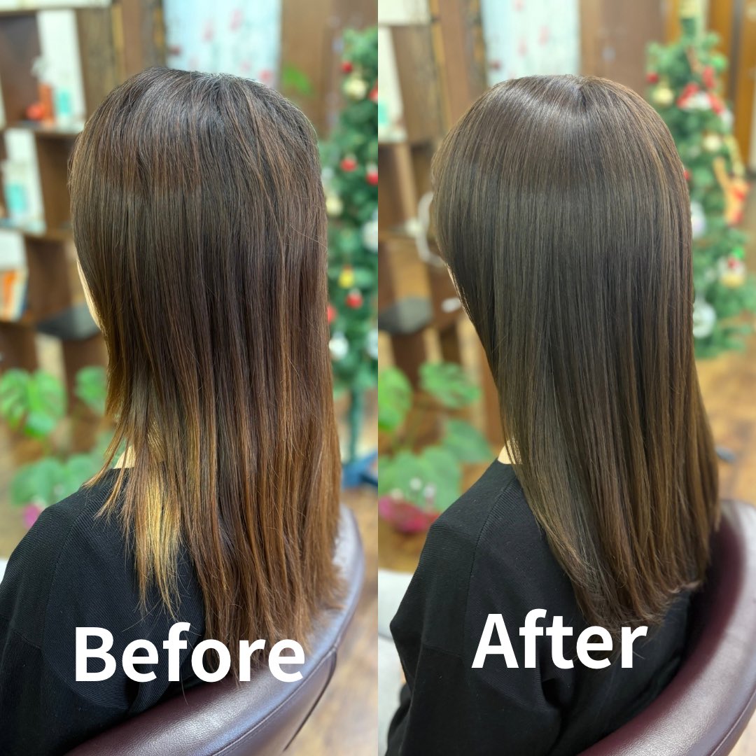 BxfSalon's tweet photo. 傷みがお困りでしたが美髪カラーのプレミアムコースでよりディープなケアをさせていただきました

お客様からは
『凄いツヤツヤ！贅沢な時間でした』
と喜んでいただけました

元住吉・大森町の縮毛も人気の
髪質改善専門店ビーエフサロン
▼詳細・お問い合わせはこちら

https://t.co/0KzvKLeI2E https://t.co/GvCxv95NM8