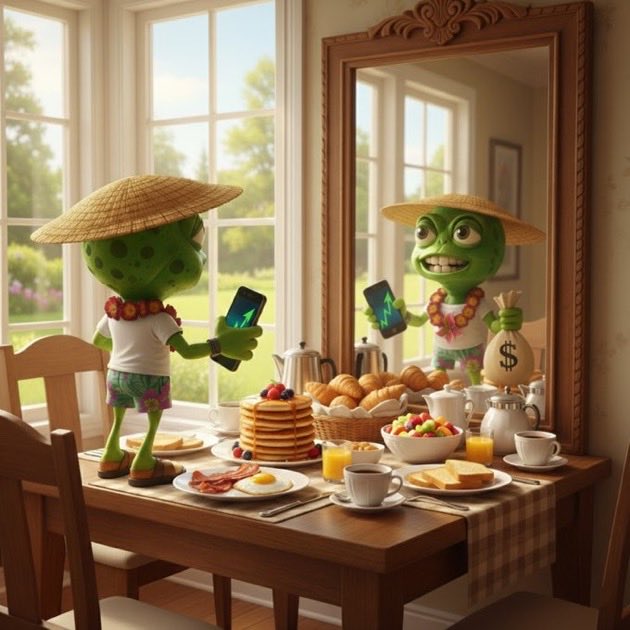 Breakfast loading tag 5ppl to follow <a href="/neyo_nmoney137/">Neyo</a> let’s tak him to 1k drop prof with aza