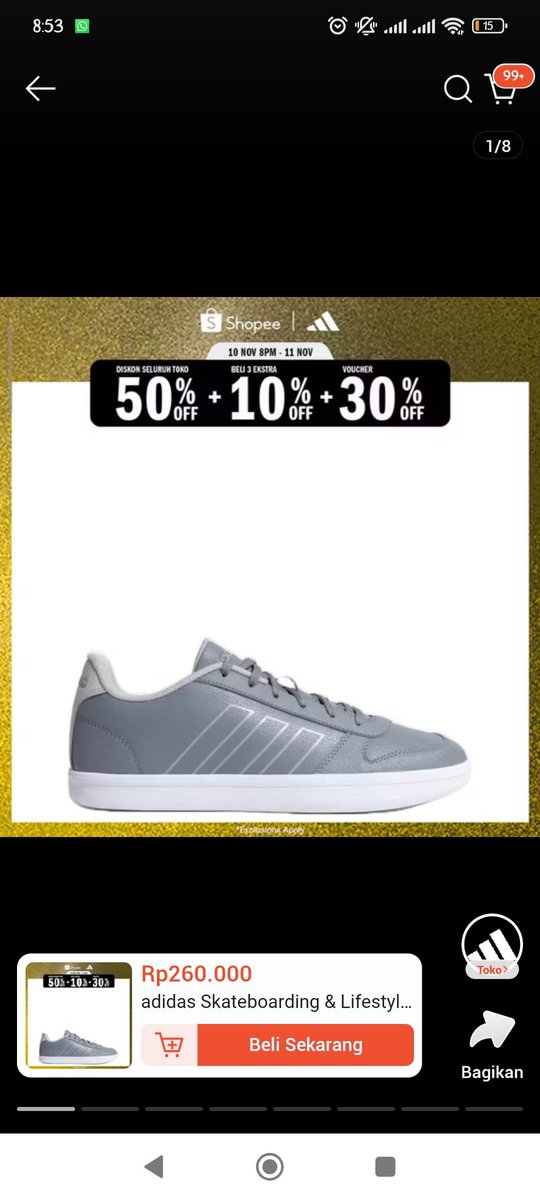 Namivapes's tweet photo. Adidas Skateboarding &amp;lifestyle
Promo11. 11 stok masih banyak

https://t.co/QJjjOhT56M https://t.co/hEIzdpN2tG