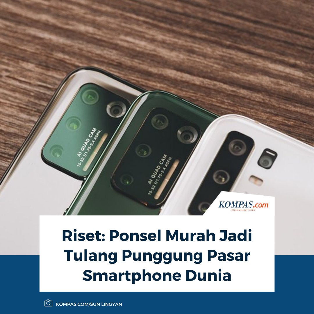 kompascom's tweet photo. Bukan HP flagship! Riset terbaru mengungkap, diam-diam ponsel murah justru jadi tulang punggung kebangkitan pasar smartphone global di kuartal III-2025.

Baca di sini: https://t.co/cw4SIna7i2

~TR #HPFlagship #PonselMurah #Smartphone https://t.co/3LDHRDLOpD