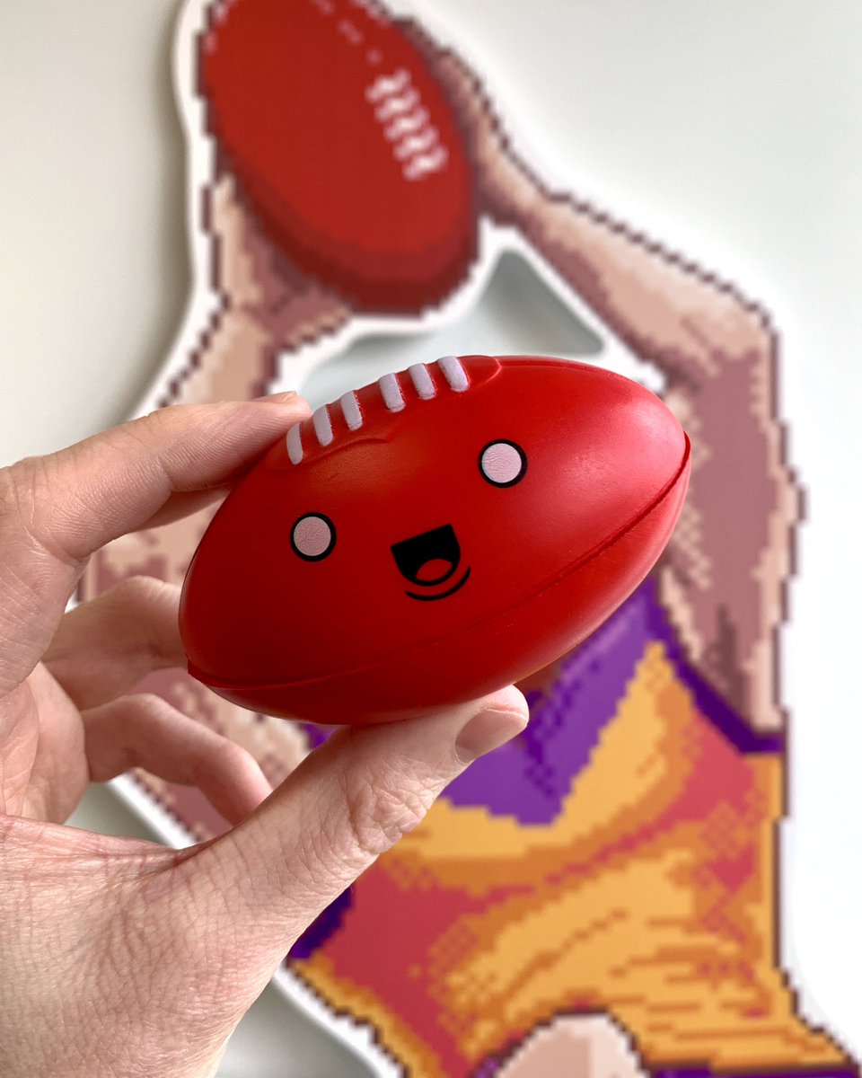 We handed out a whole bunch of Mr Footy stress balls at PAX and SXSW Sydney 🏉

Did you get one? If not, we’ll have them available at more events in the future!