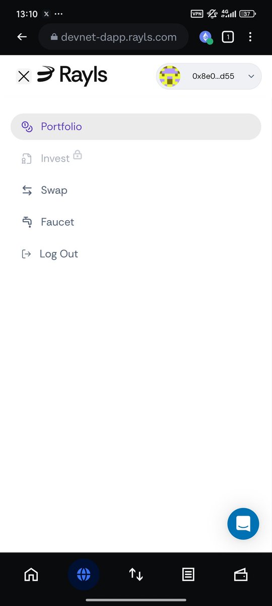 补充一下 <a href="/RaylsLabs/">Rayls</a> 新测试网任务
一共有三个
入口：app.fuul.xyz/landing/rayls-…

步骤：
1、先进入积分网站，链接钱包和推特
2、第一个任务就是mint RXP，进入网页直接点击mint即可
入口：devnet-dapp.rayls.com
3、第二个任务是领水，还是刚刚的网页，左上角侧面弹窗，进入faucet，点击领水