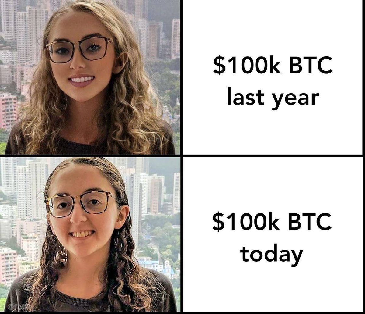 Solix_Trade's tweet image. $100K BTC LAST YEAR: Sweet dreams, messy hair 😴
$100K BTC TODAY: Drenched, soaked, and LAUGHING louder than ever! 🌧️
Markets crash, Pelosi bails, the world’s on fire—but BTC STILL smashes the magic mark.
Who’s still sobbing in the shower? Not us!
#100KBTC #BTCHODL #CryptoRain…