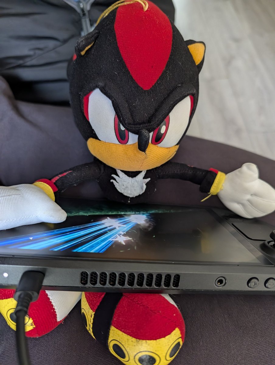 He's playing Crossworlds across the world