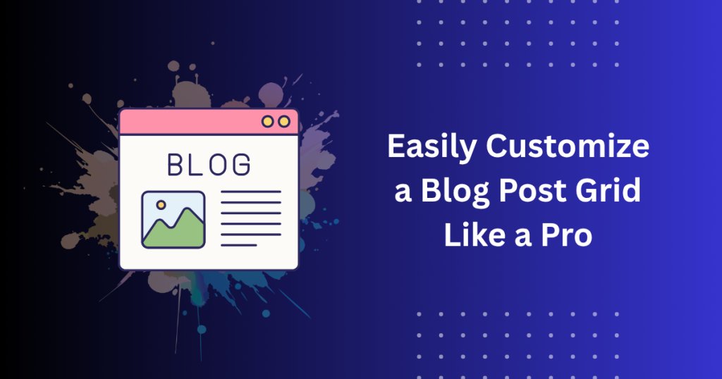gsplugins's tweet image. 🚀 Want to showcase your blog posts beautifully?

Easily customize a Blog Post Grid like a pro with smart layouts, filters &amp;amp; responsive design.

👉 Learn how: [gsplugins.com/easily-customi…]

#WordPress #BlogDesign #WebDev #GSPlugins #WPTips