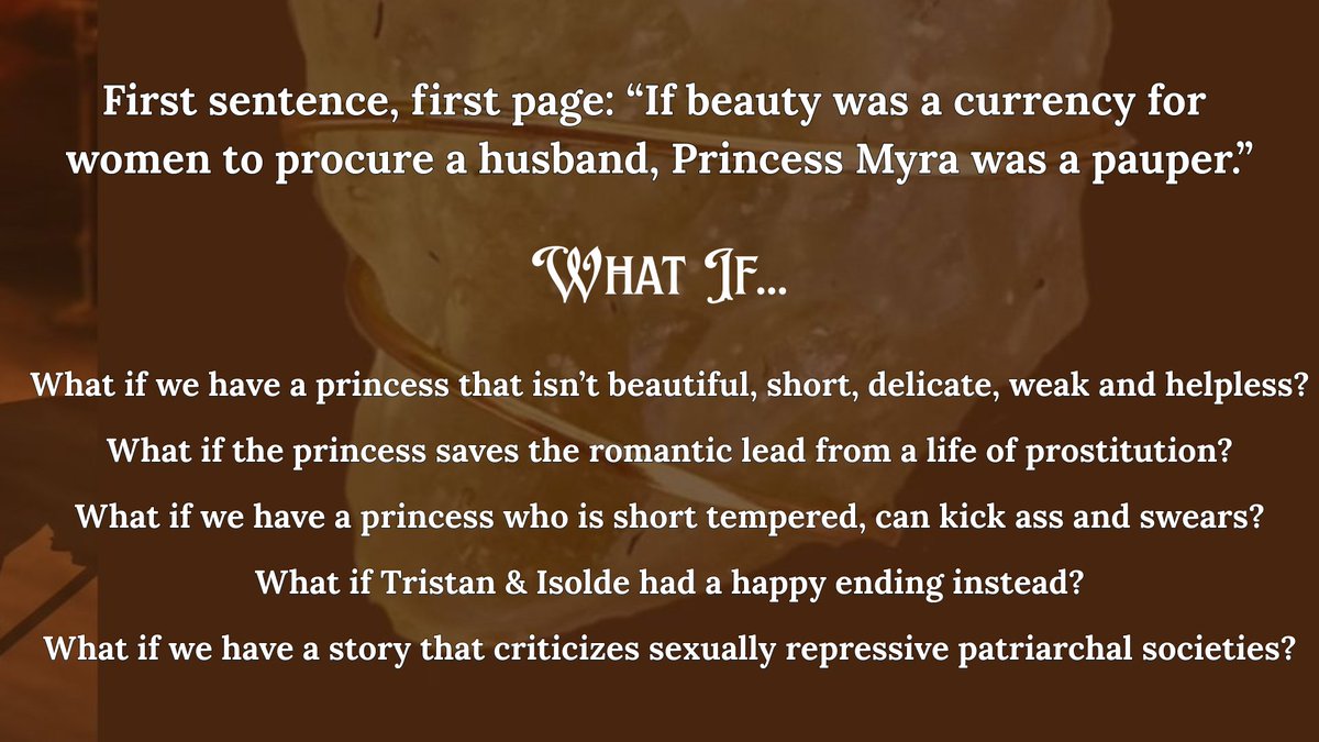 EliseBetzBooks's tweet photo. #questpit
#Q #A #RF
Tired of stories in which the princess is the petite perfection of beauty and femininity?
Want a subplot of #femalerage against a misogynistic patriarchy based society
๐ธ#BIPOC bi-racial princess
๐จโ๐ฆฏ#Disabled blind romantic lead
๐๐#onebed at the shepherd's hut
๐ถ๏ธSpice and pining angst
๐ #HEA with wedding