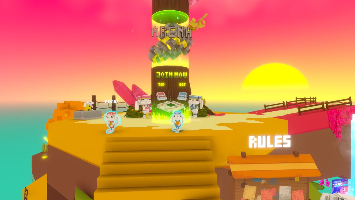 Getting ready to step into the arena <a href="/TheSandboxGame/">The Sandbox</a>  tsbga.me/TheSandbox