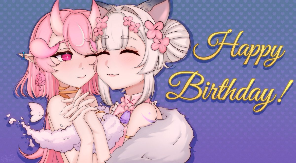 HanakoSumirevt's tweet photo. HAPPY BIRTHDAY MAMA! Appreciate you so much and I hope you have good day today keeping this suprise was so hard for me, but hehe!  Follow the best mama my best friend, and my oshi @yuemeii_art 
Shout out to for making this very cute art of us @Himsiclee https://t.co/neybd99jf3