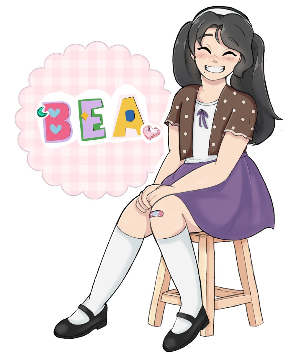 sketch of my Dally x Baxter daughter, Bea !!