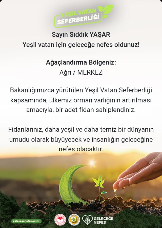 TasbasamakO's tweet photo. "Şahidimiz toprak, imzamız fidan, sevdamız yeşil vatan!" şiarıyla "Milli Ağaçlandırma Günü'nde" fidan sahipleniyor, toprakla buluşturuyoruz! https://t.co/1B3XKYNCQp