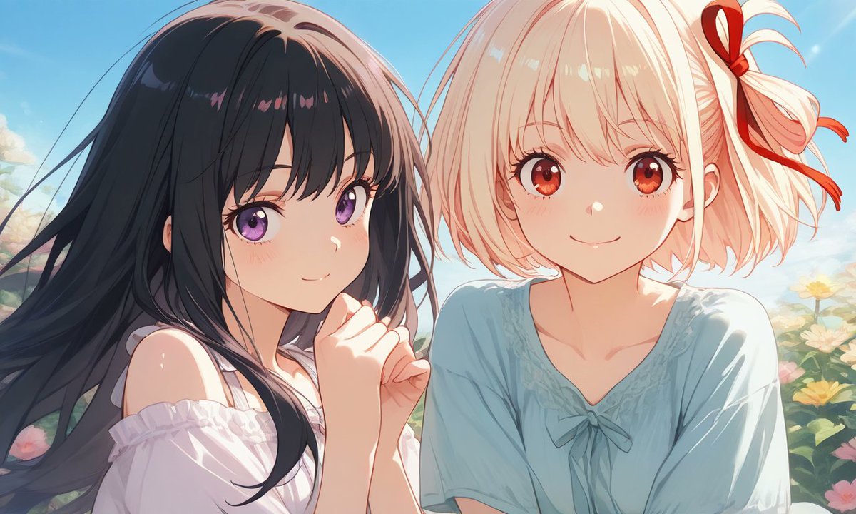 リコリス・リコイル #錦木千束 #井ノ上たきな #AIart