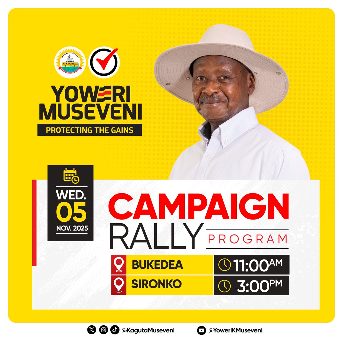 Yoweri K Museveni tweet media