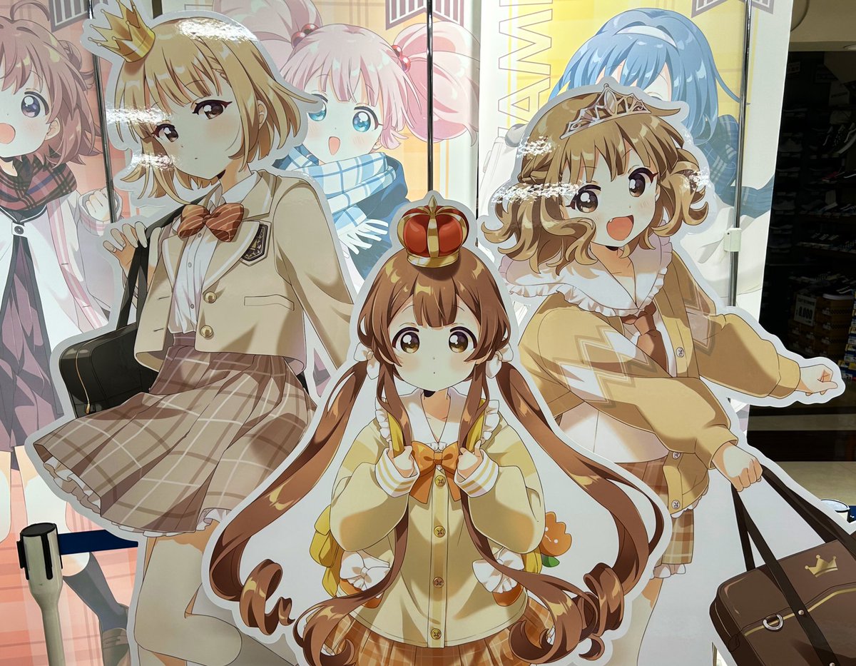 ✦等身大パネル展示中✦ コラボ期間中はアトレ秋葉原1の2階に