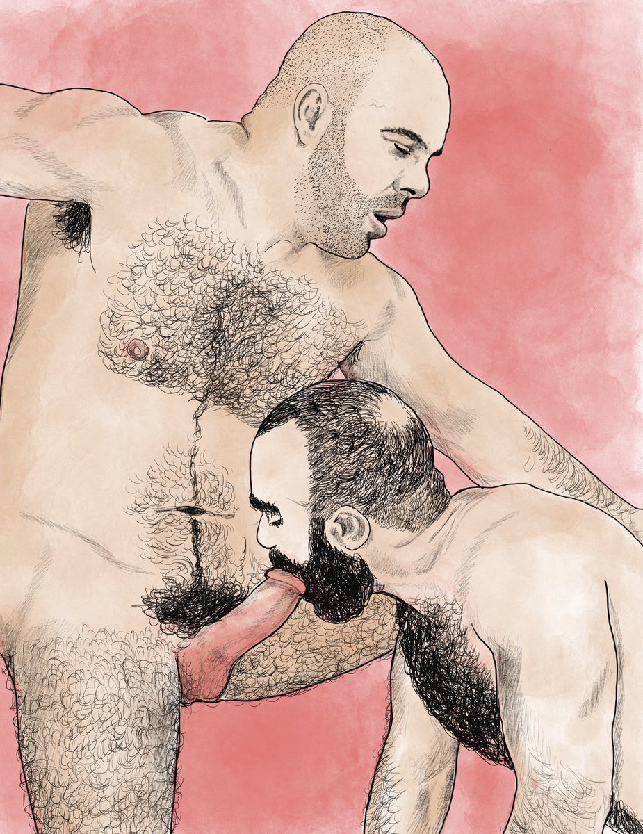 Love sucking cock to get in the mood to draw.