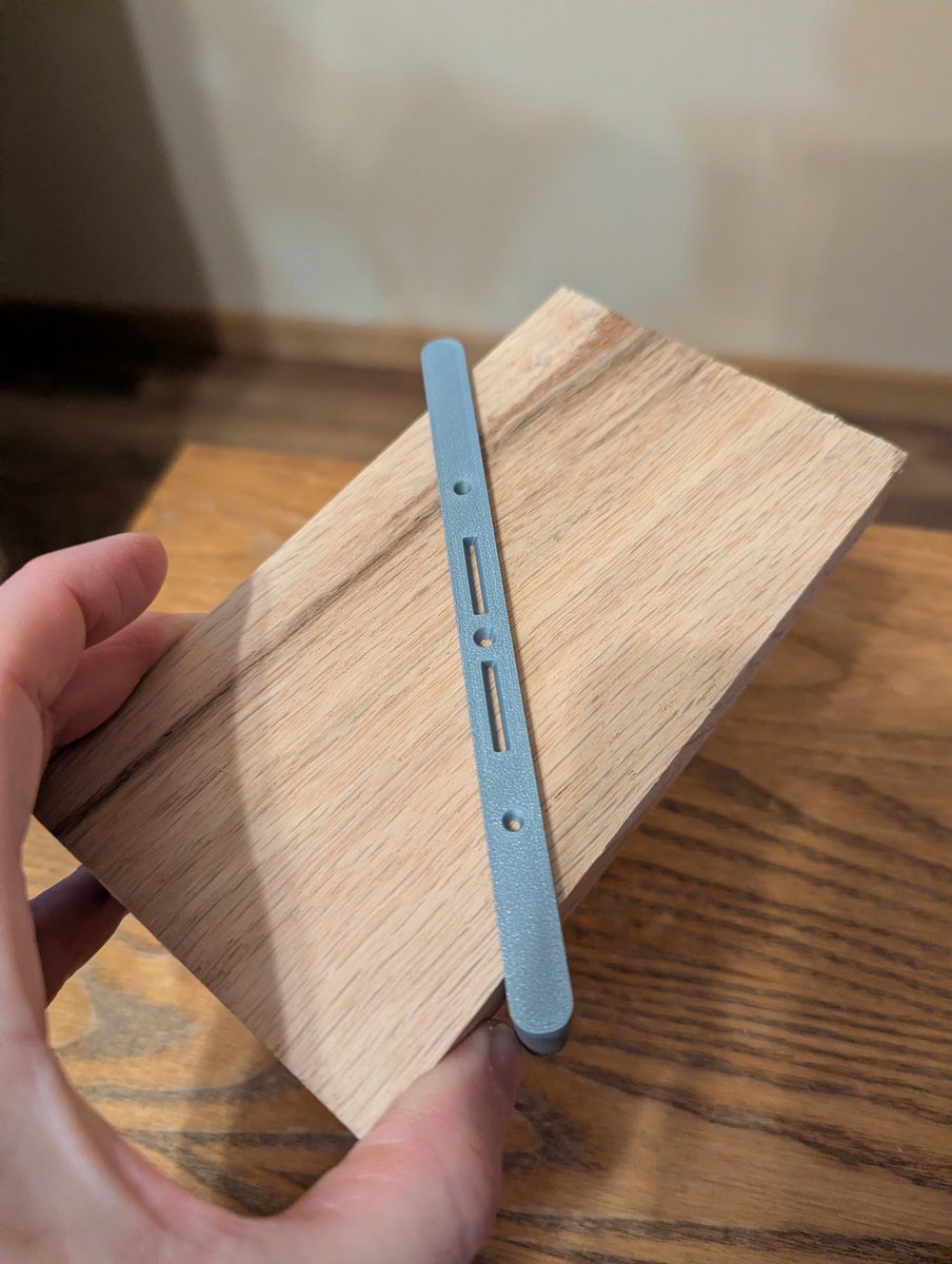 terfmop's tweet image. I never win things like this but maybe this time it'll be different. 3D printing can help create useful tools. Check out this easy center finder on boards. #RockSolidP2S @Bambu