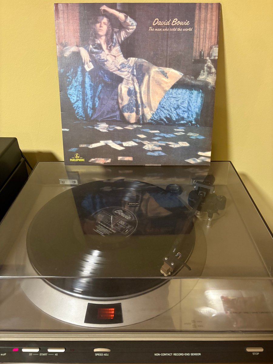 OTD November 4, 1970 David Bowie, the original writer of the title track “The Man Who Sold The World”released his 3rd studio album of the same name. 
#BowieForever