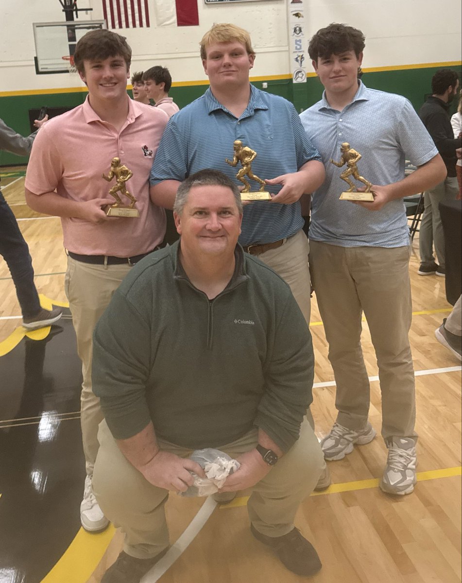 Couldn’t be prouder of these three outstanding young men! Honored to be their position coach! Our 2025 <a href="/Ravens_FB1862/">Ravenscroft Football</a> team award winners!

Hayden Shoemaker- Coaches Award

Grandison Howard- Most Valuable Player

Amos Welborn- Most Improved 

#TrenchMob #OLinemen #WeR55