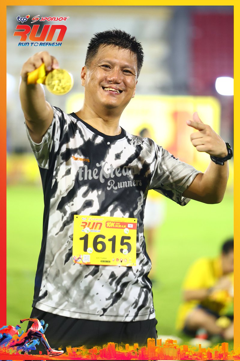 NinjaTooK's tweet photo. 🏅 TCP-SPONSOR RUN: RUN TO REFRESH
🏟 The National Stadium of Thailand
🗓 2 November 2025
#TCPSPONSORRUN #RuntoRefresh
#TCPGroup #Sponsorthailand
#theXteam #theXteamRunners
#theXteamAndFriends #tookkyrun https://t.co/zFvGidv0EY