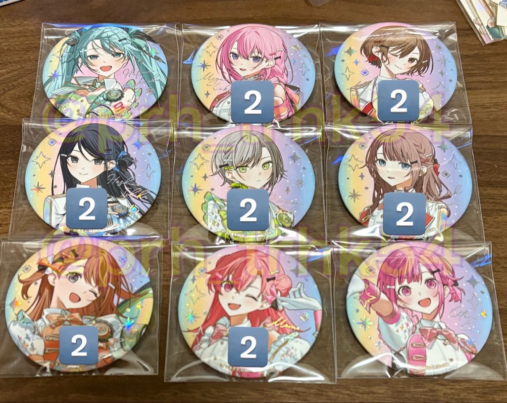 ルカ　バッジ　50点 ルカ バッジ 50点 アイドルマスター シャイニーカラーズ 公式缶バッジ