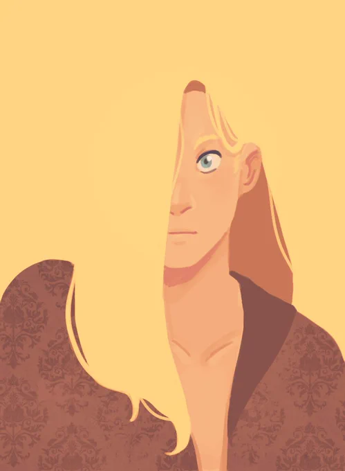 Portrait of a Magus from Hellblazer. John Constantine's twin