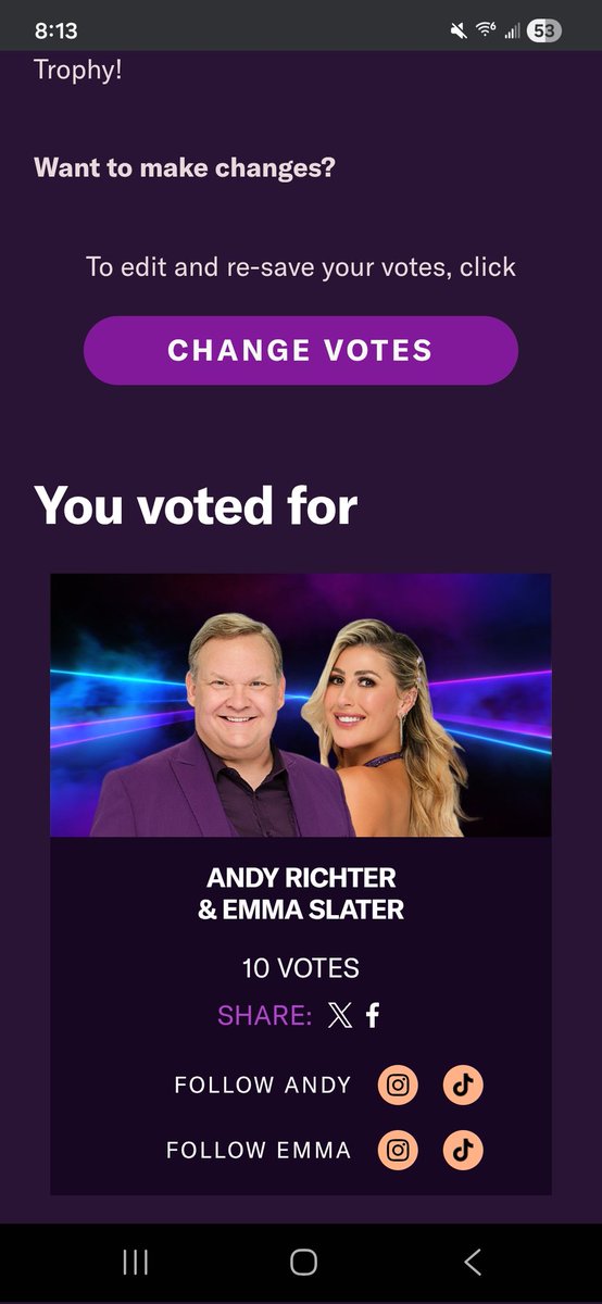 troyhufford's tweet photo. #DWTS you can't stop me. https://t.co/340KKn7iHb