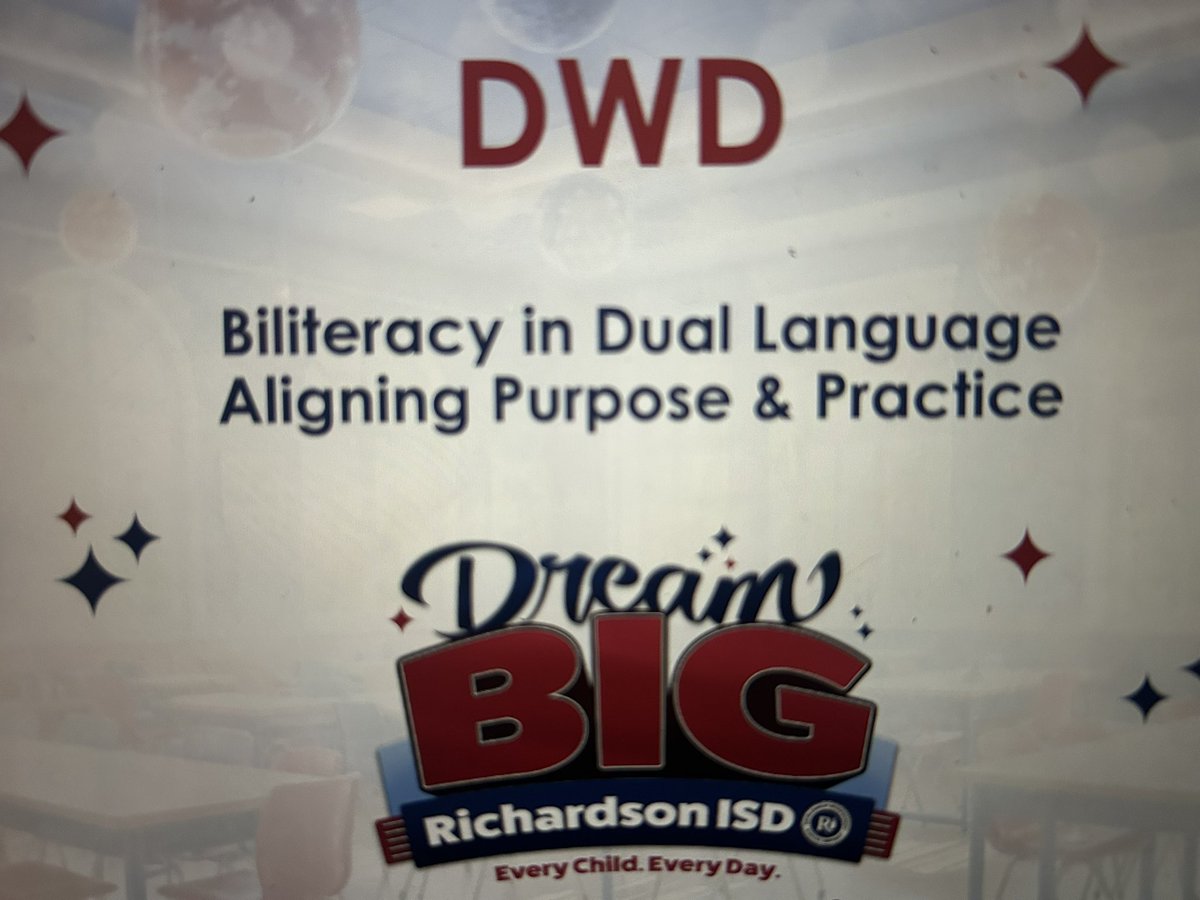 alexenderica75's tweet image. Day filled with resources focused on growing our EBs in both English and Spanish! #RISDDreamBig @RISDMET