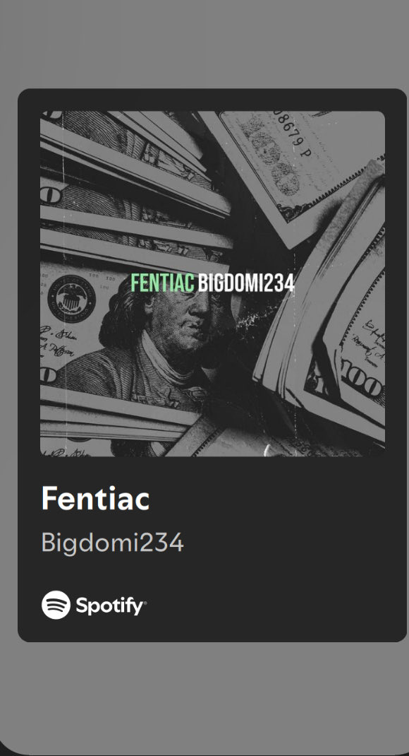 Der Song Fentiac ist jetzt online! Sagt unbedingt dem Lord bescheid er soll sich das ganze mal anhören. open.spotify.com/album/6Mvc49zi…