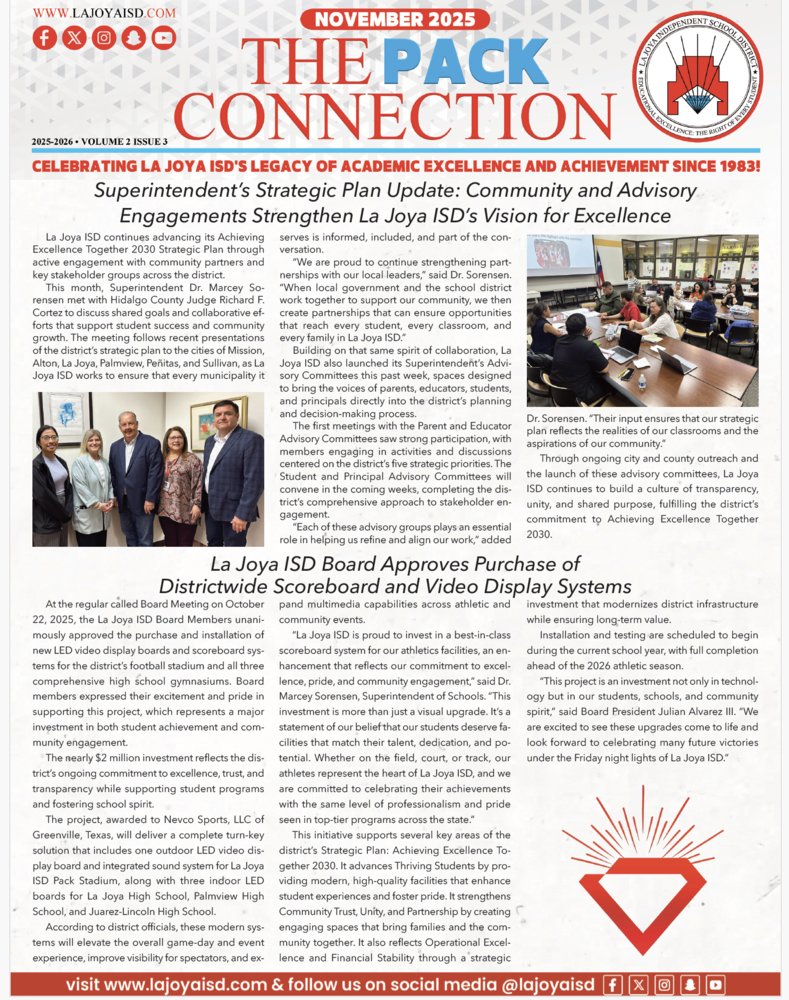 JCECHSRedWolves's tweet image. 📢 The November 2025 Edition of The Pack Connection is here! 🍂✨ lajoyaisd.com/o/jcechs/artic…