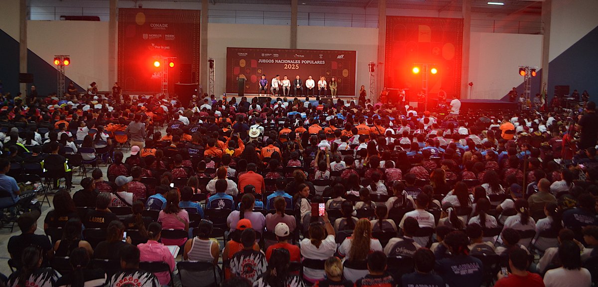 drdumm's tweet image. 🏅 Arrancan los #JuegosNacionalesPopulares 2025 en Oaxtepec, #Morelos 🇲🇽
Del 3 al 10 de noviembre se viven competencias de 🥋 artes marciales, 🥊 boxeo, ⚽ futbol 6x6 y 🏳️ bandera blanca.
El deporte como camino de vida y esfuerzo. 💪
#CONADE #DeporteEsVida #OrgulloMexicano