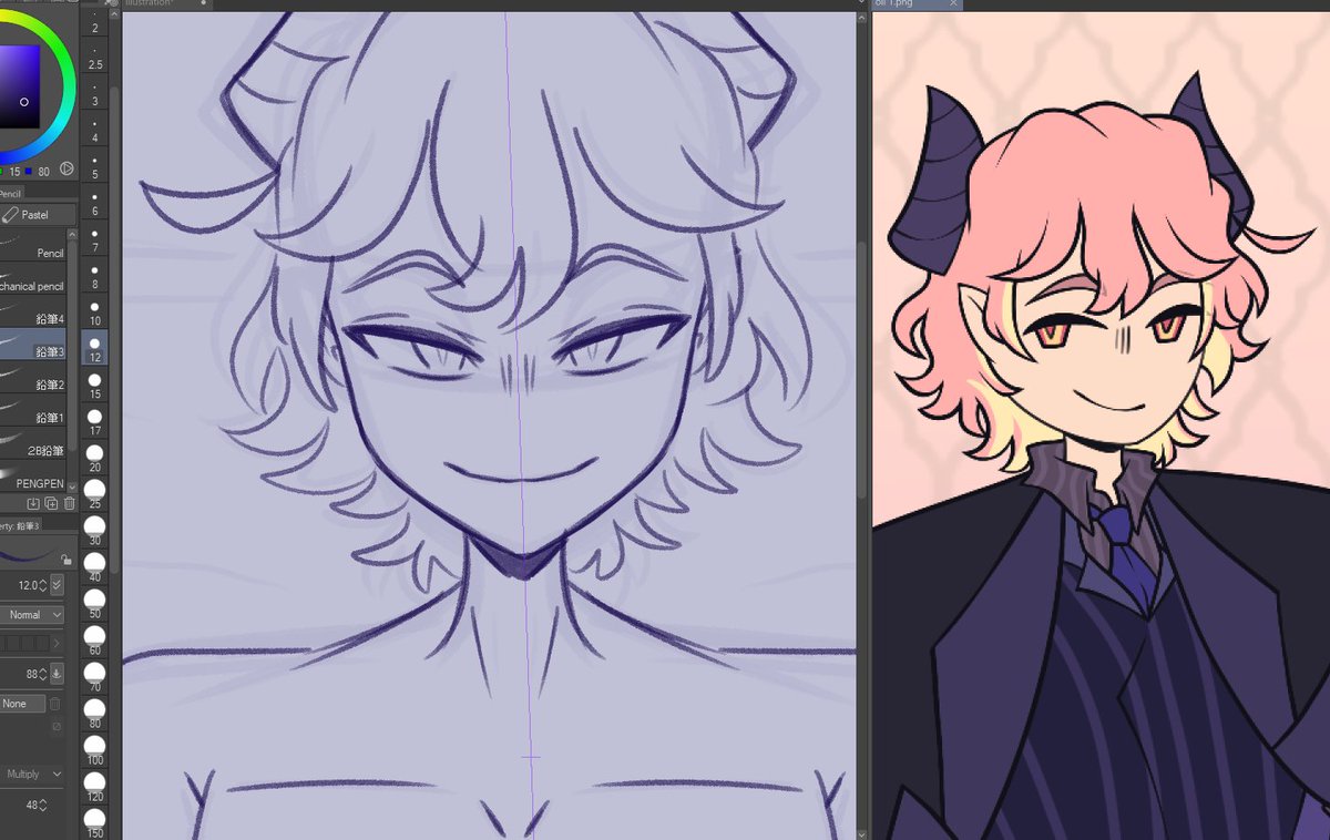 hes a bit nakey
#WIP #wips #oc #ocart #originalcharacterart #originalcharacter #digitalart