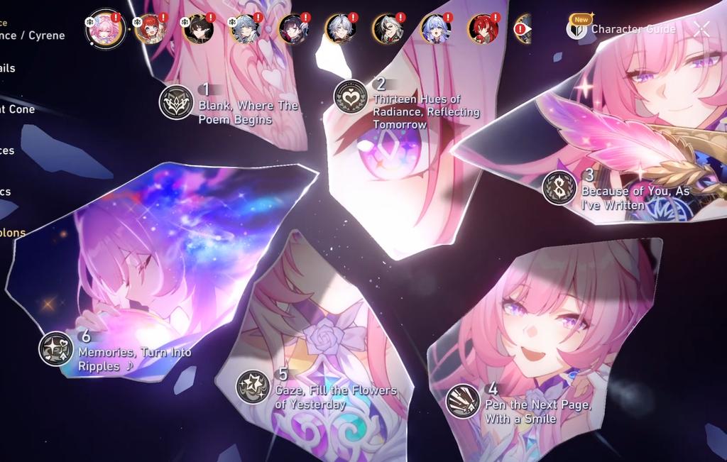 StarRailVerse1's tweet image. You only need 7 pulls to E6 Cyrene 

#HonkaiStarRail #崩壊スターレイル