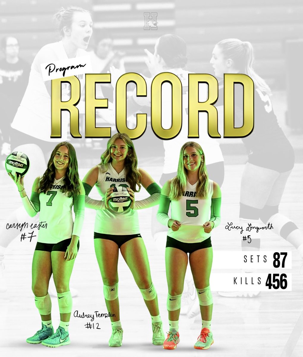 Harrison Volleyball tweet media