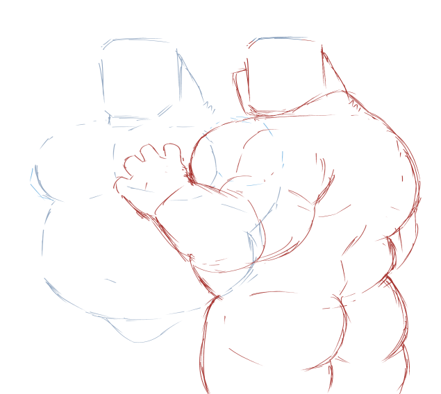 Doing chubby dudes again after a while🐻