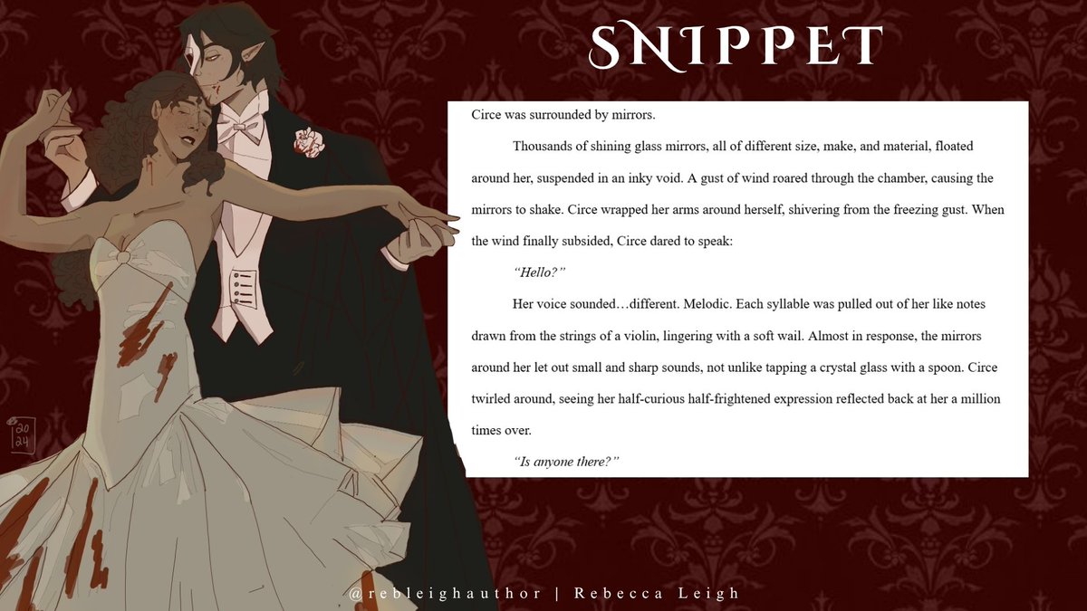 Rebecca Leigh is querying AD INFERNUM tweet media