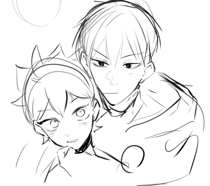 とりあえず…手馴しで・・・
ほんで描くべし描くべし描くべし 