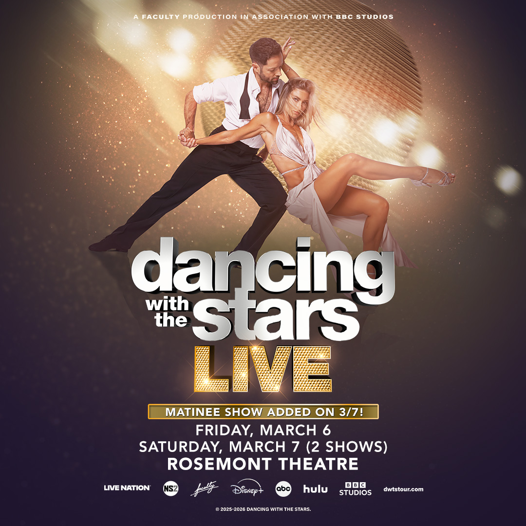Due to popular demand, a third show has been added for Dancing With The Stars at Rosemont Theatre on 3.7!
#DWTS