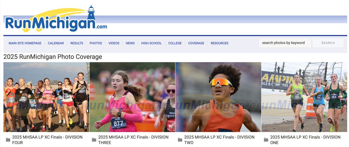 Hey XC fans! We've got tons of great photos from the @mhsaa LP Finals at MIS. All divisions, all races! Click/tap below to view them all. And please consider buying a photo. It helps RunMichigan keep going &amp; helps us support all the runners of Michigan! runmichigan.com/inner.php?k=ph…