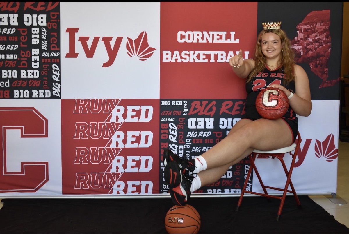 Thank you <a href="/coachgarner12/">Emily Garner</a> <a href="/coachcorcoran24/">Coach C</a> <a href="/CoachCourtnay/">Courtnay Pilypaitis OLY</a> and the rest of the Cornell Women’s Basketball staff for an amazing unofficial visit! #GOBIGRED #unofficial #notcommited ❤️🐻